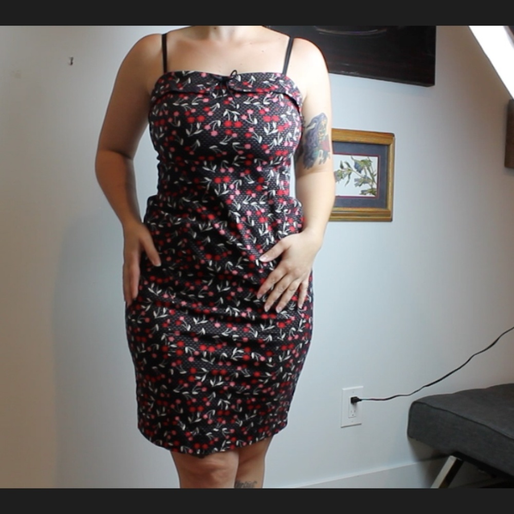90's Floral Mini Dress